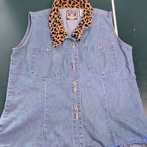 H.G.N.Y International Blues New York Lightweight Jean Vest
